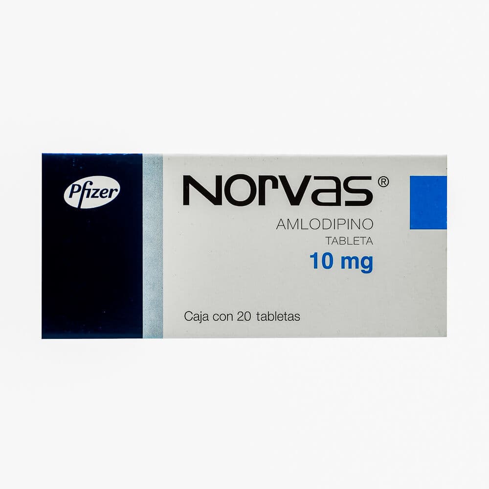 NORVAS 10MG C/20 TAB