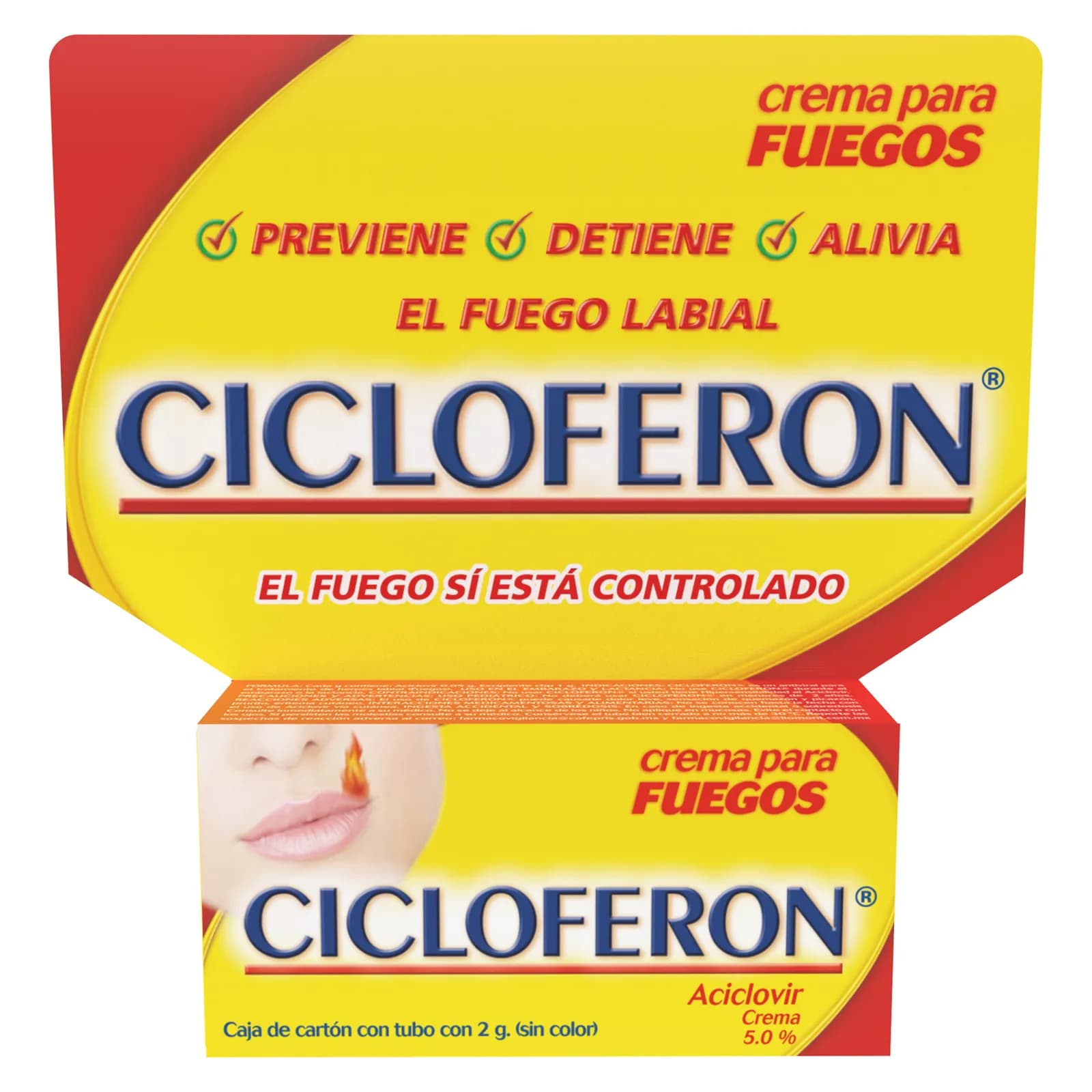CICLOFERON 0.05G/G CRE C/10G