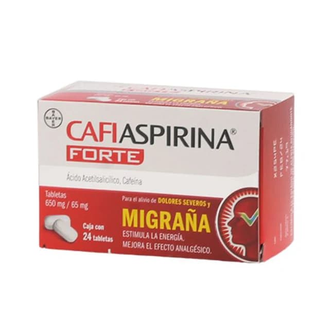CAFIASPIRINA F 650MG/65MG C/24 TAB