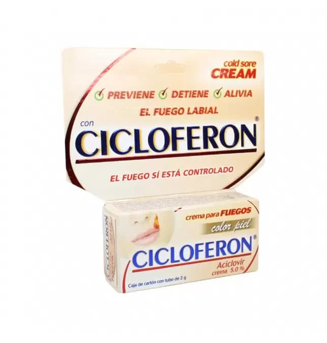 CICLOFERON COLOR PIEL 5% CRE C/2G